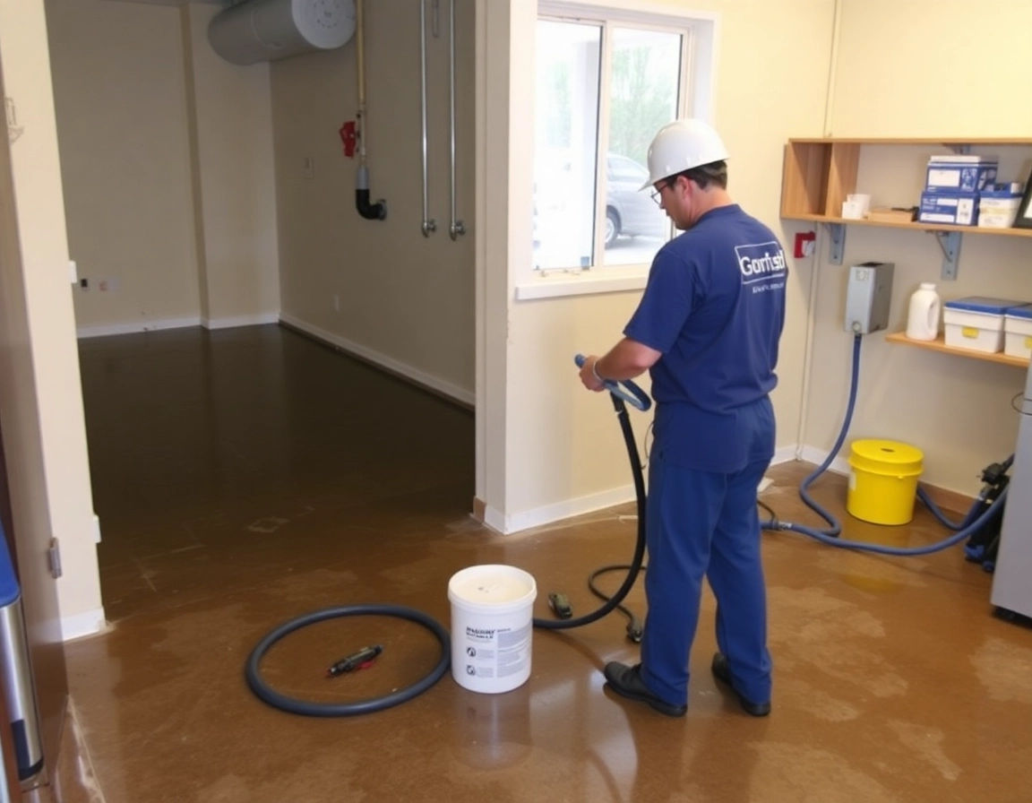 Water Damage Restoration Service in Belmont